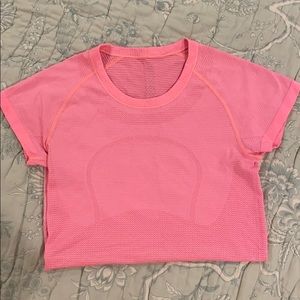 Lululemon Swiftly Tech Short Sleeve Pink 6